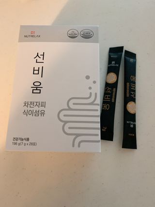 [뉴트릴렉스] 선비움 첨가물 없는 착한 차전자피 식이섬유  2박스 — 5점을 준 리뷰어가 2021년 7월 올린 사용 사진