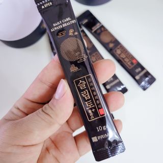 프리마인 자체 기업부설 연구소에서 찾아낸 건강한 수면의 비밀.  슬립토 플러스 30포 — 4점을 준 리뷰어가 2023년 5월 올린 사용 사진