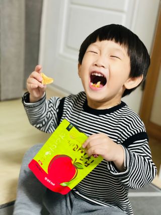 아비삭과일칩 5종 /딸기,사과,배,귤,무화과 5종 — 5점을 준 리뷰어가 2021년 6월 올린 사용 사진