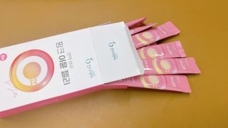 [인디닥터] 면역 생생 핑크 이뮨 젤리 — 5점을 준 리뷰어가 2022년 6월 올린 사용 사진