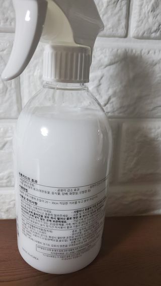 편백의정석 편백의 정석, 피톤치드스프레이 살균 천연 탈취제 집먼지 진드기 이불 침대 매트리스 새집중후군 천연 살균제 — 4점을 준 리뷰어가 2021년 3월 올린 사용 사진