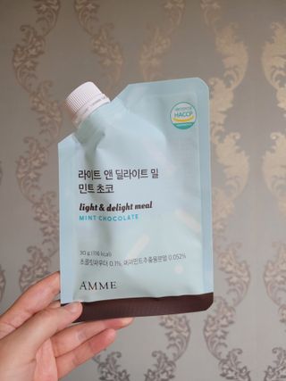 아므_이너뷰티 라이트 앤 딜라이트 밀 민트 초코 — 5점을 준 리뷰어가 2021년 7월 올린 사용 사진