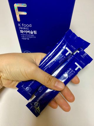 똥기사의 케이푸드 화이버슬림 — 4.5점을 준 리뷰어가 2021년 1월 올린 사용 사진