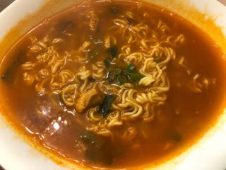 [풀무원] 자연은맛있다 정면, 백면, 홍면  세트 — 5점을 준 리뷰어가 2021년 4월 올린 사용 사진