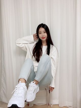 풋테크 지압신발 풋테크 건강 지압 운동화 FT20 — 5점을 준 리뷰어가 2021년 2월 올린 사용 사진