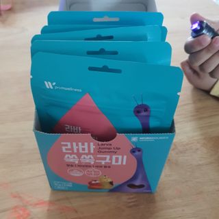 푸름웰니스 라바 쑥쑥구미 36g — 5점을 준 리뷰어가 2022년 4월 올린 사용 사진