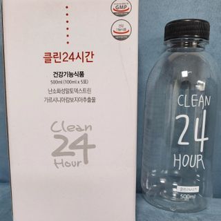 클린24시간 1BOX(5포) + 전용보틀(500ml) — 5점을 준 리뷰어가 2023년 8월 올린 사용 사진