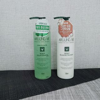 어라운드미 [어라운드 미] 탈모 증상 완화 스칼프 샴푸 + 두피 영양 공급 트리트먼트 — 4점을 준 리뷰어가 2021년 6월 올린 사용 사진