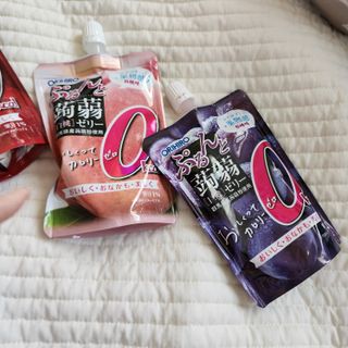 ORIHIRO 오리히로 곤약젤리 제로칼로리 130g 4종 4팩(맛별로 1팩씩) — 5점을 준 리뷰어가 2023년 3월 올린 사용 사진