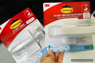 3M 클립이 유연한 칫솔걸이 + 물받이 분리 가능 비누 받침대 — 5점을 준 리뷰어가 2024년 5월 올린 사용 사진