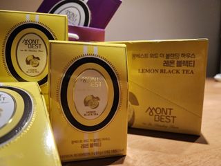 몽베스트 위드더 블랜딩 하우스 _레몬 블랙티 — 5점을 준 리뷰어가 2023년 1월 올린 사용 사진