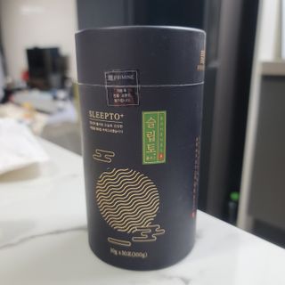 프리마인 자체 기업부설 연구소에서 찾아낸 건강한 수면의 비밀.  슬립토 플러스 30포 — 5점을 준 리뷰어가 2021년 10월 올린 사용 사진