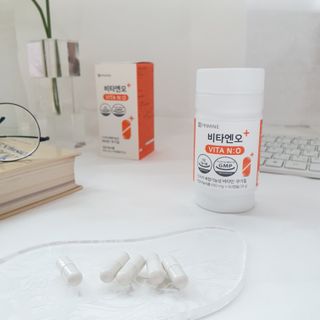 프리마인 성큼다가온 봄, 이너뷰티를 챙겨야 피부도 화사하게, 컨디션도 활기차게. 흡수율을 높인 고효율 비타민. — 5점을 준 리뷰어가 2022년 9월 올린 사용 사진
