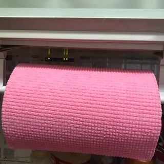 위케어 일회용 향균 수세미 50매 2롤 세트 총 100매 Pink — 4.5점을 준 리뷰어가 2021년 2월 올린 사용 사진