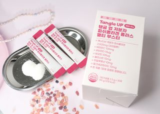 MF [푸딜라이트] 하루 한 포, 피부건강 챙기는 탱글업 콜라겐 — 5점을 준 리뷰어가 2024년 2월 올린 사용 사진
