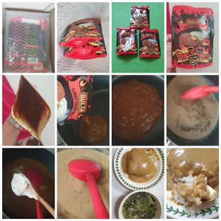 불타 지옥불카레 불지옥맛 180g x 3봉 — 3.5점을 준 리뷰어가 2021년 6월 올린 사용 사진