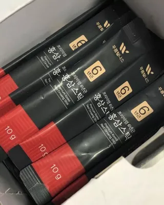[푸름웰니스] 프리미엄 6년근 홍삼스틱 3mg x 100포 — 5점을 준 리뷰어가 2022년 3월 올린 사용 사진