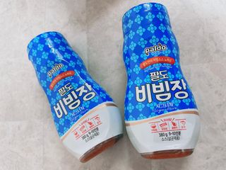 팔도비빔장 시그니처 380g 2개 — 5점을 준 리뷰어가 2022년 2월 올린 사용 사진