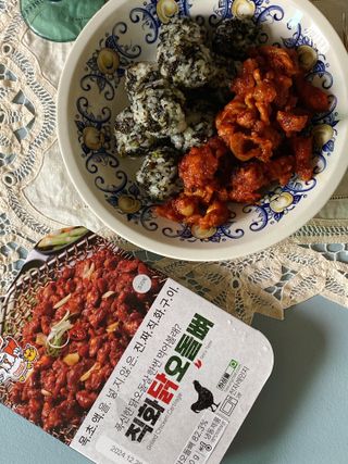 [닭집아들] 직화마라국물닭발 & 직화닭오돌뼈 — 5점을 준 리뷰어가 2024년 4월 올린 사용 사진