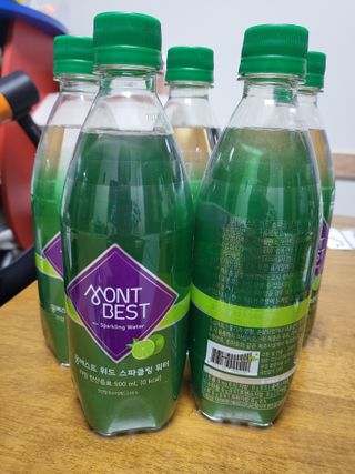 몽베스트 Montbest with Sparkling water Lime20병 — 5점을 준 리뷰어가 2023년 3월 올린 사용 사진