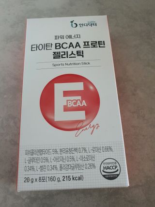 [인디닥터] 타이탄 BCAA 프로틴 젤리스틱 — 4.5점을 준 리뷰어가 2022년 4월 올린 사용 사진