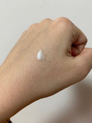 산다화 비타민C 화이트닝 크림 — 5점을 준 리뷰어가 2023년 5월 올린 사용 사진