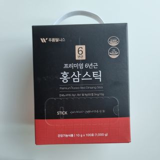 [푸름웰니스] 프리미엄 6년근 홍삼스틱 3mg x 100포 — 5점을 준 리뷰어가 2022년 4월 올린 사용 사진
