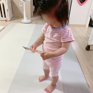 [오라덴스] 99.9 항균 칫솔모_키즈 진동칫솔 2,3단계 중 택 1 — 4.5점을 준 리뷰어가 2021년 7월 올린 사용 사진