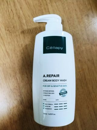 셀라피 에이리페어 크림 바디 워시 2세대 500ml — 5점을 준 리뷰어가 2021년 1월 올린 사용 사진