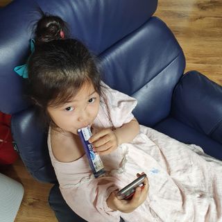 키즈텐플러스 연세 키즈텐 플러스 1개월 — 5점을 준 리뷰어가 2021년 4월 올린 사용 사진