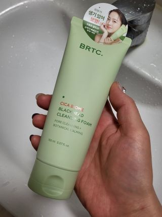 비알티씨 BRTC 시카 바이옴 블랙헤드 클렌징 폼 150ml — 5점을 준 리뷰어가 2022년 12월 올린 사용 사진