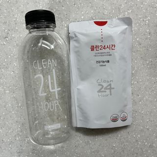 클린24시간 1BOX(5포) + 전용보틀(500ml) — 5점을 준 리뷰어가 2023년 5월 올린 사용 사진