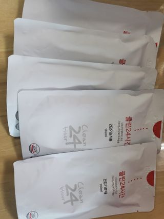 클린24시간 1BOX(5포) + 전용보틀(500ml) — 5점을 준 리뷰어가 2023년 2월 올린 사용 사진
