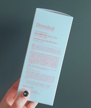 더마힐 헤어 컨디셔닝 샴푸 릴렉스 500ml — 5점을 준 리뷰어가 2021년 1월 올린 사용 사진