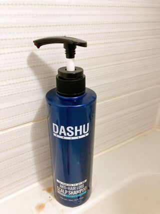 다슈코리아 다슈 데일리 단백질 한방 두피 골드 샴푸 500ml — 5점을 준 리뷰어가 2021년 2월 올린 사용 사진