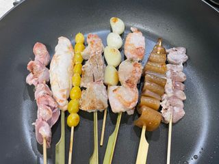[다물꼬치] 모듬꼬치 10개 +데리야끼소스120g+매운고추소스120g — 5점을 준 리뷰어가 2021년 10월 올린 사용 사진
