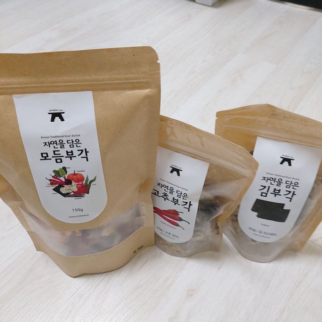 자연을담은모듬부각 리뷰 사진