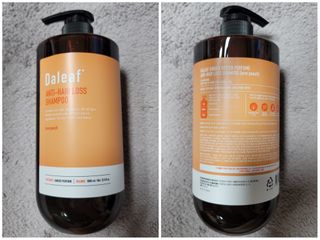 달리프 진저 베러 퍼퓸 탈모 완화 샴푸 1000ml 향 3종 — 5점을 준 리뷰어가 2021년 1월 올린 사용 사진