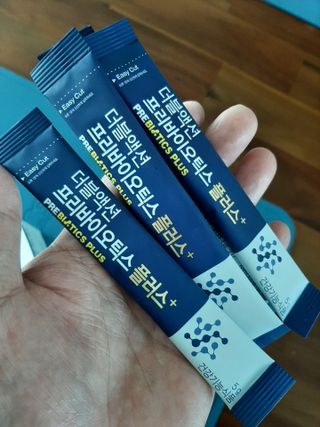 메이준뉴트리 더블액션 프리바이오틱스 플러스+ — 4점을 준 리뷰어가 2021년 4월 올린 사용 사진