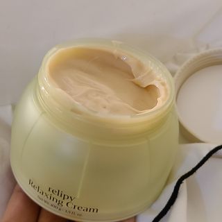카오리온코스메틱스 사카로미세스와 시카의 만남        릴리피 릴렉싱 크림 진정한 탄력을 경험해보세요 — 5점을 준 리뷰어가 2021년 6월 올린 사용 사진