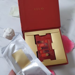 프리마인 귀족의 콜라겐, 92배 흡수율. 럭셔리 프리미엄 셀라브 콜라겐필름 30매 — 4점을 준 리뷰어가 2022년 7월 올린 사용 사진
