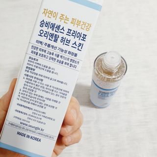 조아산코스메틱 승비 에센스 프리아포 오리엔탈 허브 크림 + 승비 에센스 프리아포 오리엔탈 허브 스킨 SET — 5점을 준 리뷰어가 2022년 5월 올린 사용 사진