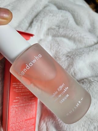 산다화 더블 이펙트 안티 링클 세럼 50ml — 5점을 준 리뷰어가 2023년 12월 올린 사용 사진