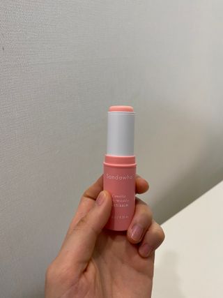 스킨큐어 산다화 카멜리아 안티 링클 멀티밤 — 5점을 준 리뷰어가 2022년 10월 올린 사용 사진