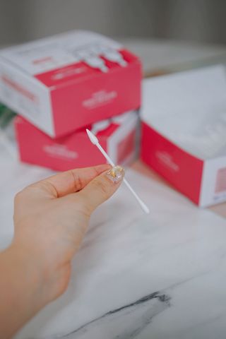 마미앤유 개별 듀얼면봉 — 5점을 준 리뷰어가 2022년 2월 올린 사용 사진