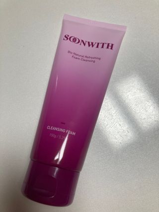 SOONWITH 바이오 내추럴 리프레싱 폼클렌징 — 4점을 준 리뷰어가 2021년 4월 올린 사용 사진