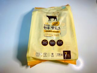 오마뎅 한우핫도그 — 4점을 준 리뷰어가 2021년 5월 올린 사용 사진