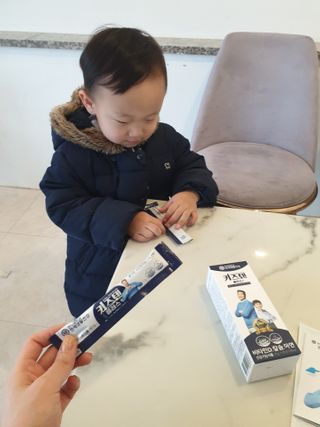 키즈텐플러스 연세 키즈텐 플러스 1개월 — 5점을 준 리뷰어가 2021년 3월 올린 사용 사진