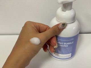 약손명가코스메틱 에오스보떼 브라이트닝 버블 폼 클렌징 300ml — 5점을 준 리뷰어가 2021년 12월 올린 사용 사진