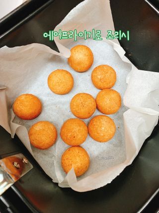 가치식탁 리얼쫀득치즈볼 — 5점을 준 리뷰어가 2021년 1월 올린 사용 사진